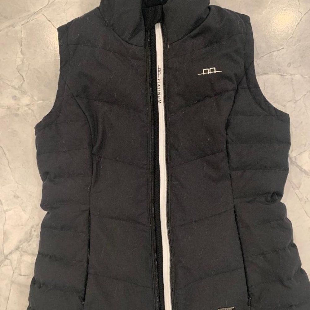 Black Quilted Vest